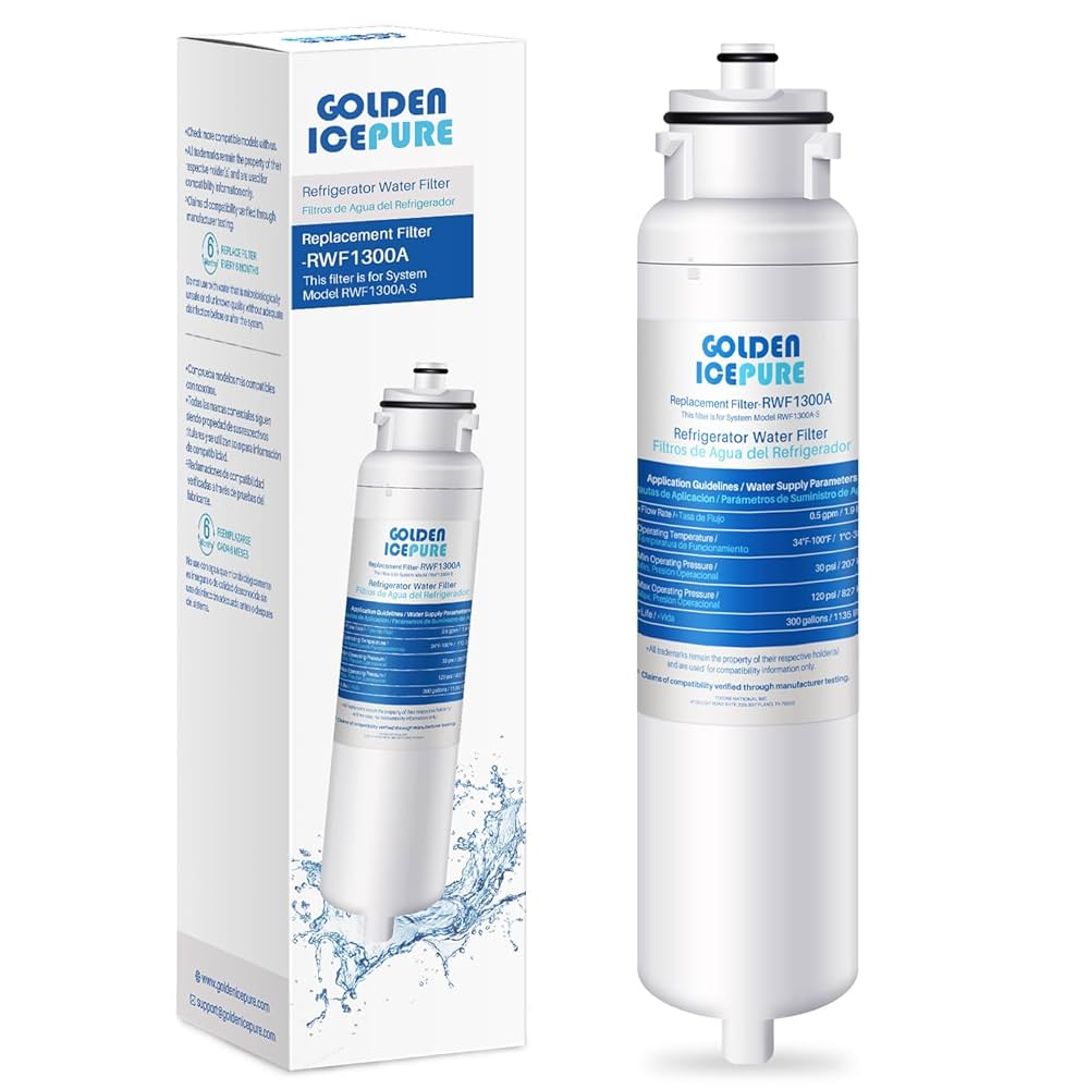 Amazon.com: GOLDEN ICEPURE RWF1300A Water Filter Replacement